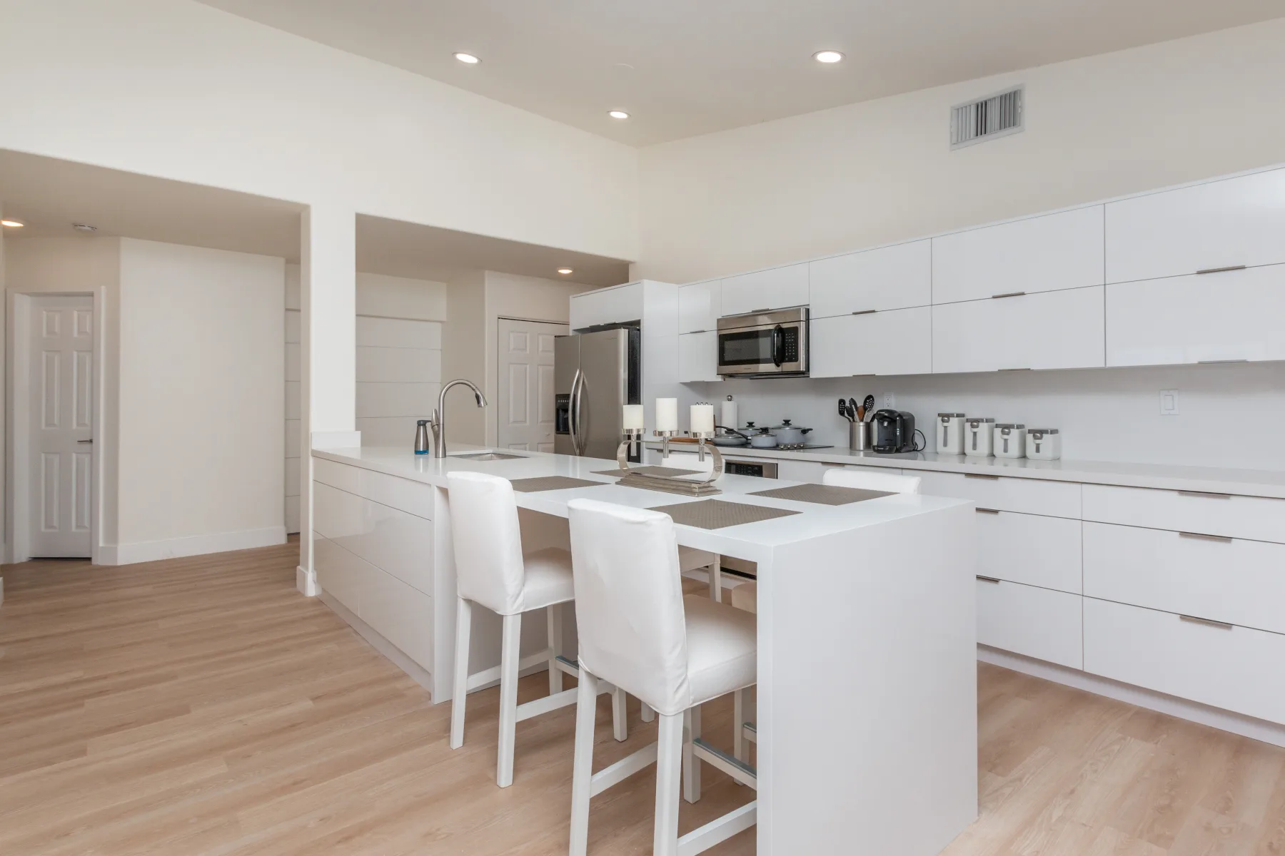 Finished kitchen